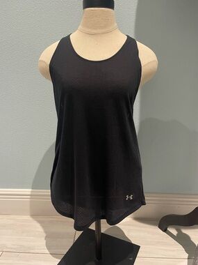 Under Armour Black Women's Athletic Tank Top with Subtle Logo